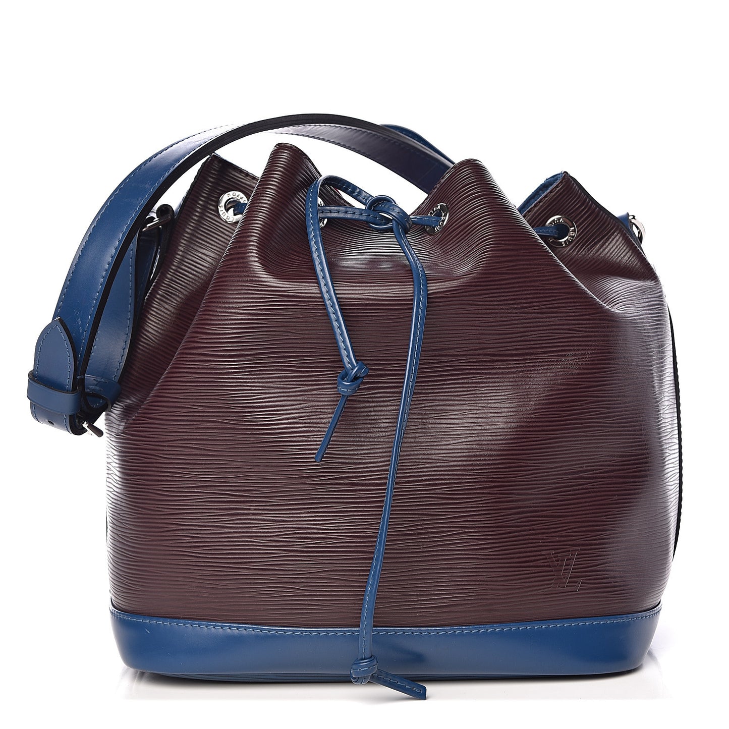 Epi Tri-Color Petit Noe NM Quetsche Fuchsia Saphir
