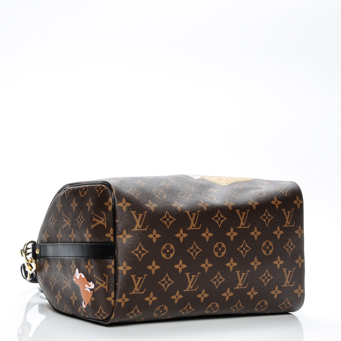 Monogram My World Tour Speedy Bandouliere 30 Black