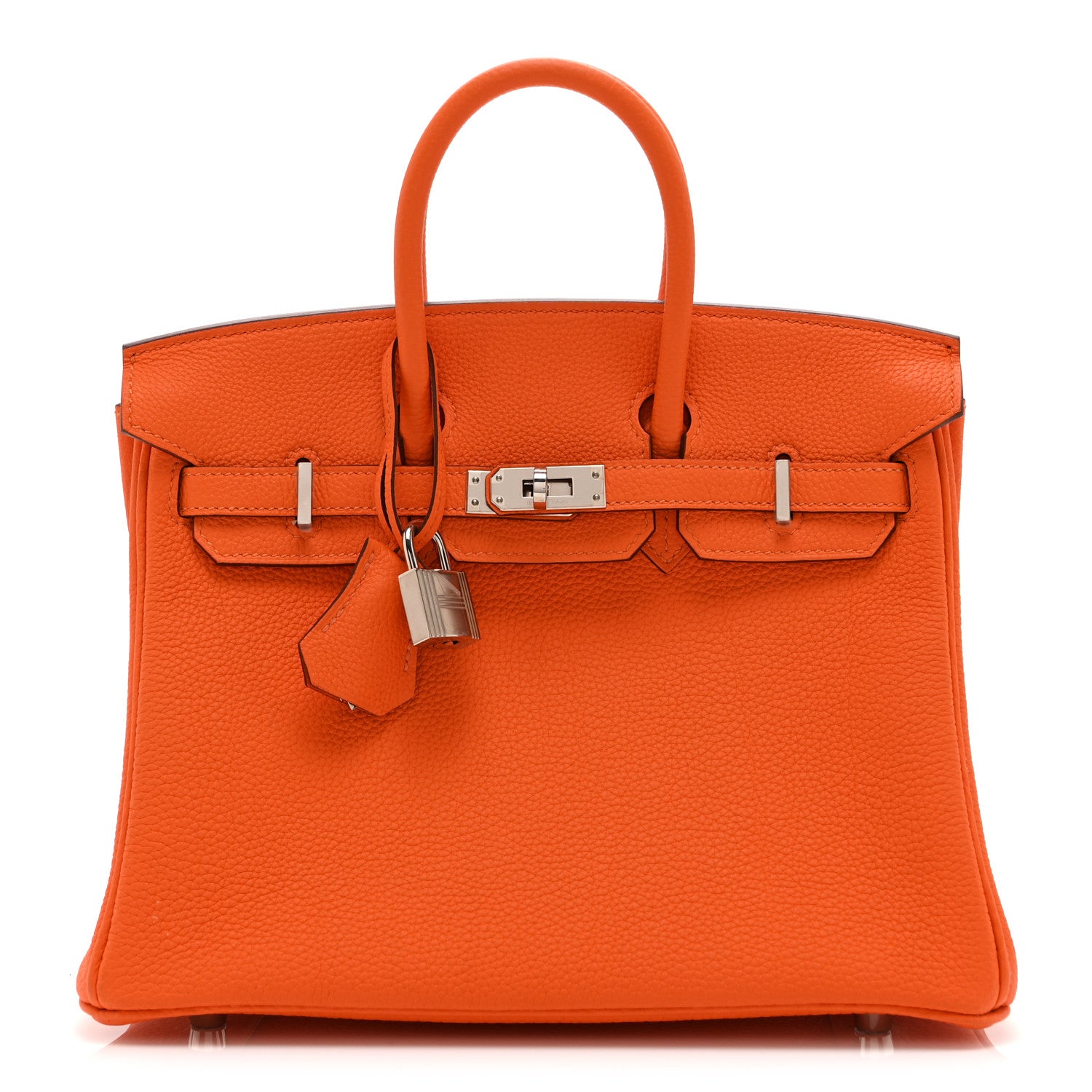 Hermes Togo Birkin 25  Orange Minium 1 of 11