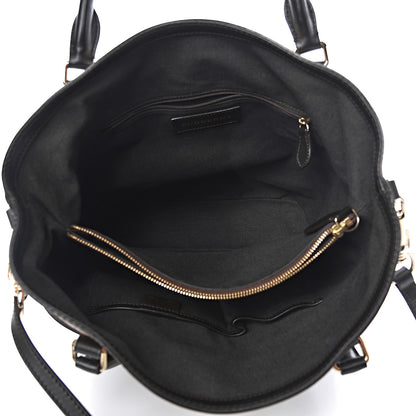 Burberry Haymarket Check Degrade Medium Liberton Portrait Tote Chocolate 6 of 14