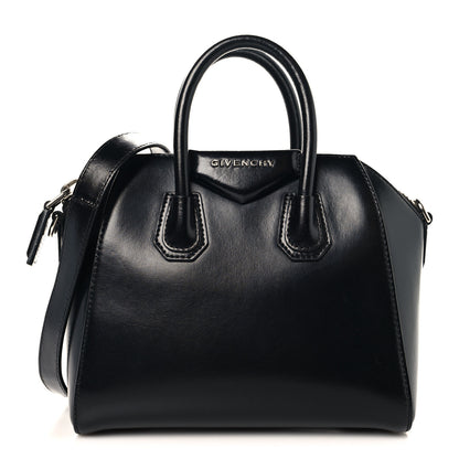 Givenchy Shiny Lord Calfskin Mini Antigona Black 1 of 10