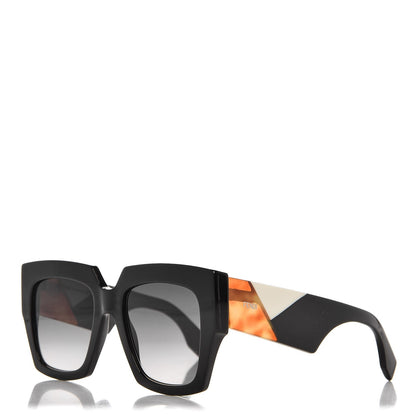 Fendi Facets Square Sunglasses FF 0263/S Black 2 of 18