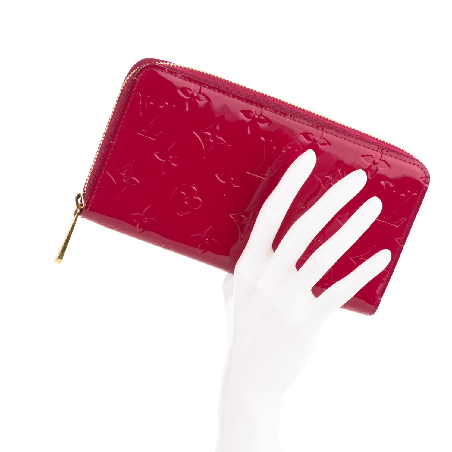 Louis Vuitton Vernis Zippy Wallet Rose Indien 2 of 8