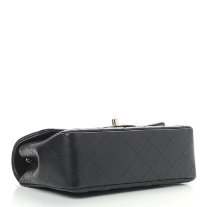 Chanel Lambskin Quilted Mini Coco Charms Rectangular Flap Black 4 of 8