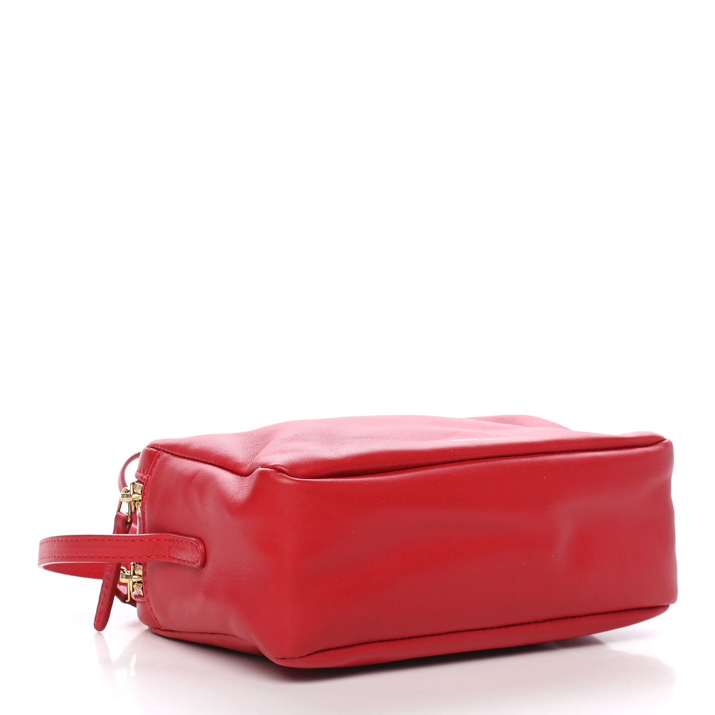 Calfskin Double Zip Crossbody Flamma