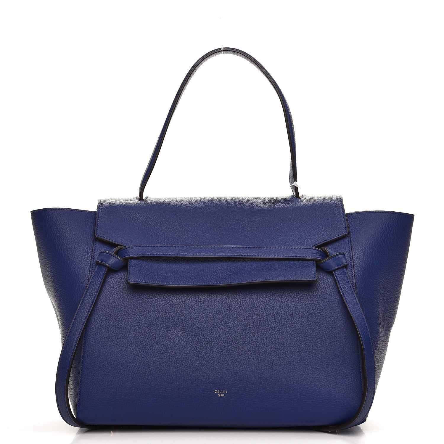 Celine Drummed Calfskin Small Belt Bag Indigo 1 of 9
