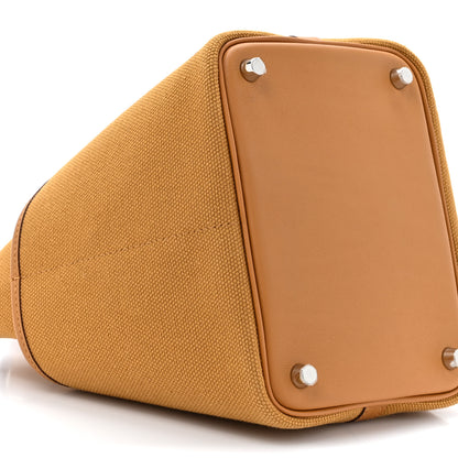 Hermes Toile Goeland Swift Cargo Picotin Lock 18 Sesame 10 of 11