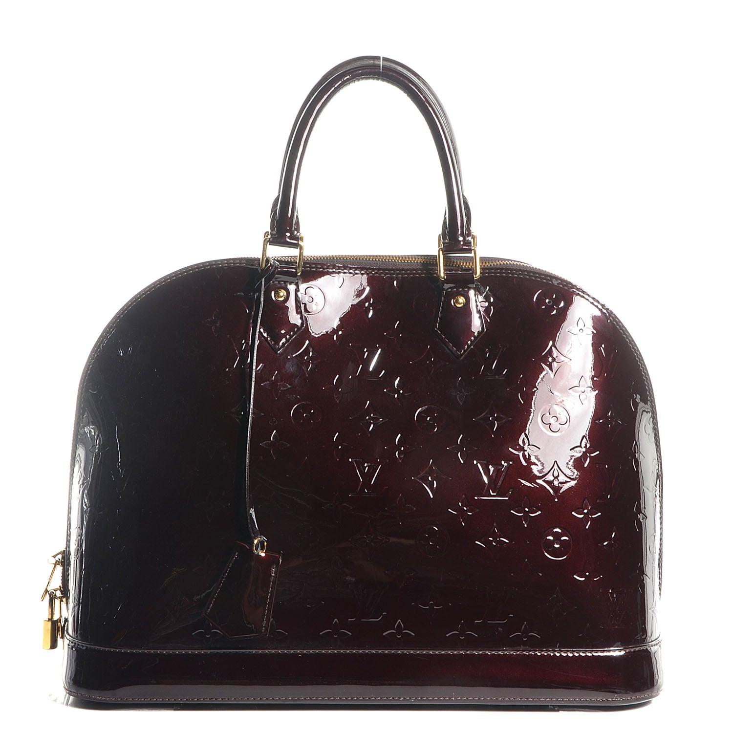 Louis Vuitton Vernis Alma GM Amarante 1 of 7