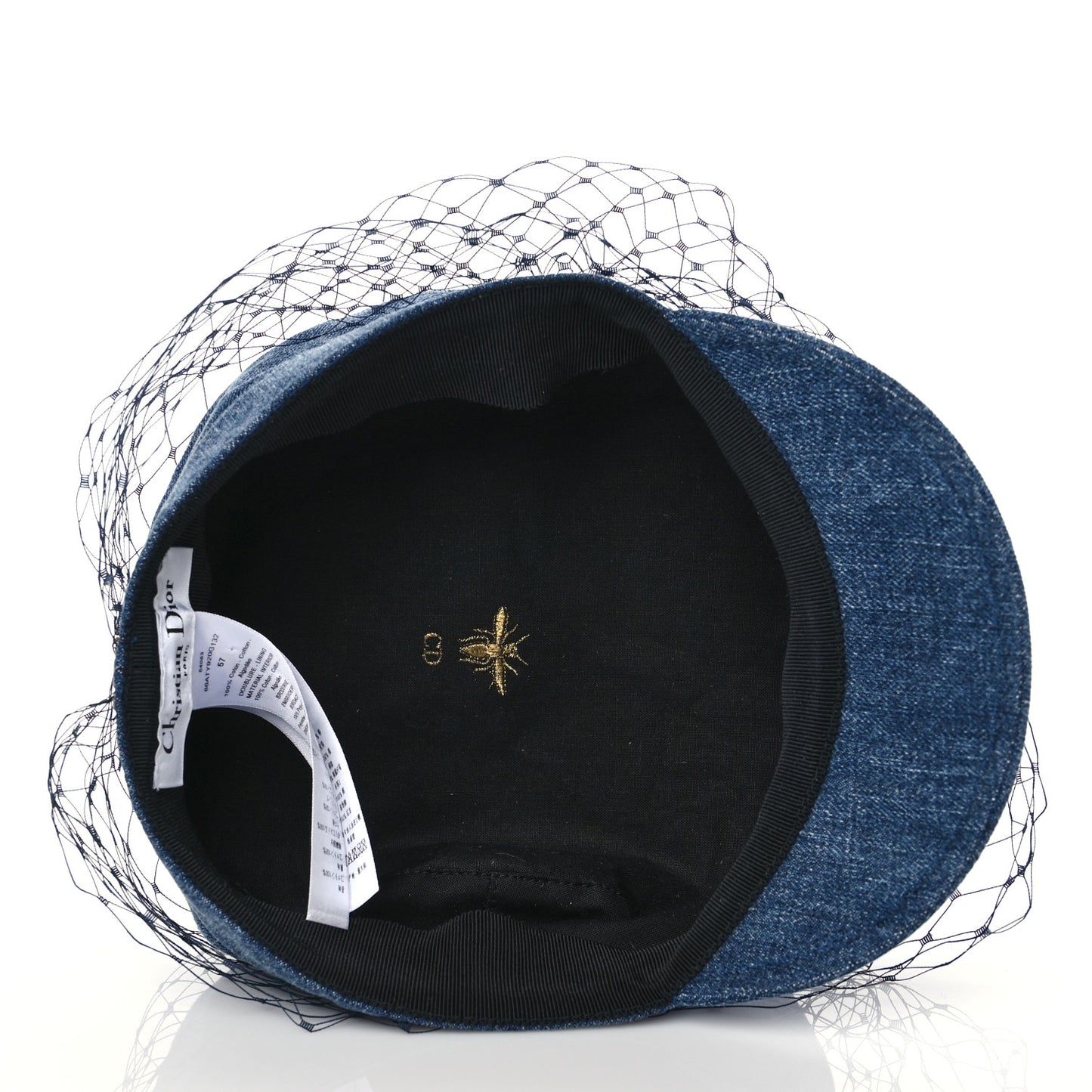 Denim Arty Veil Cap 57 Blue
