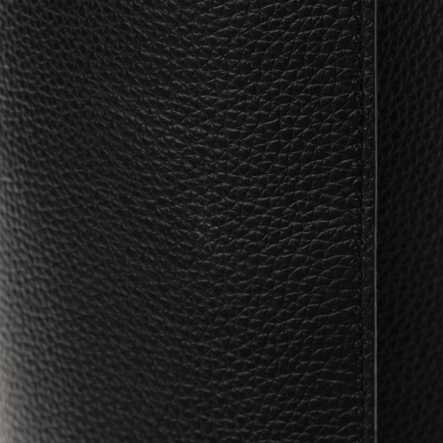 Christian Dior Grained Calfskin Saddle Tote Black 13 of 13