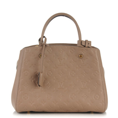Louis Vuitton Empreinte Montaigne MM Taupe 1 of 7