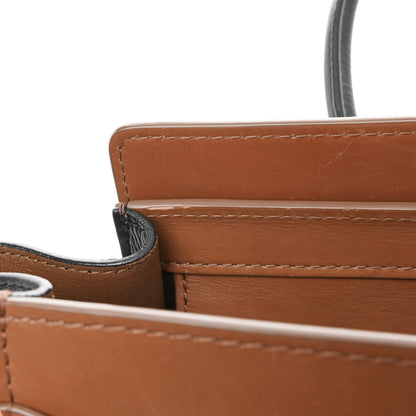 Celine Smooth Calfskin Micro Tri-Color Luggage Brown 8 of 12
