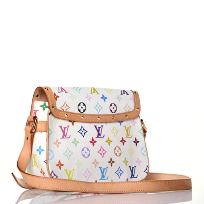 Louis Vuitton Monogram Multicolor Sologne White 3 of 8