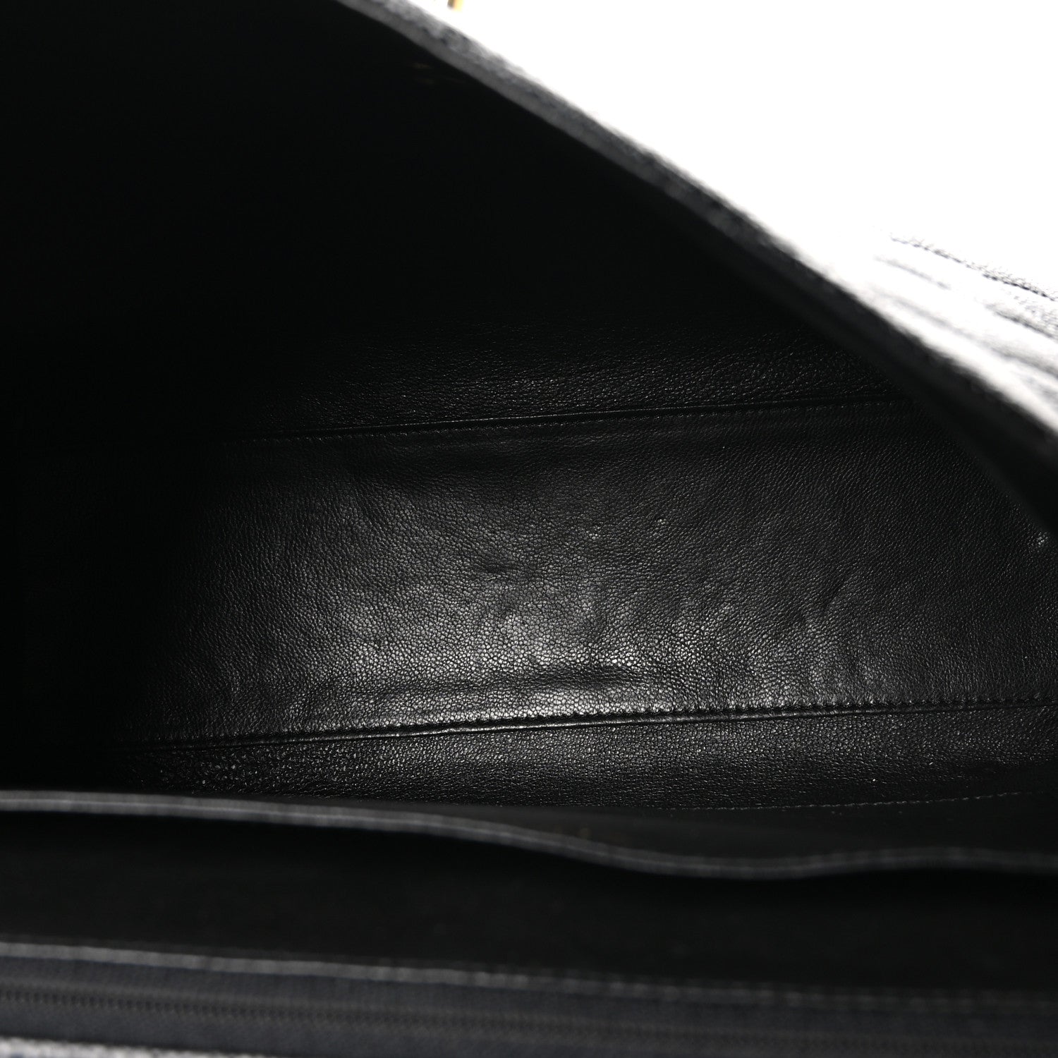 Chanel Caviar Quilted Jumbo Kelly Flap Black 5 of 11