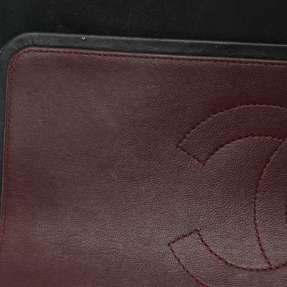 Chanel Lambskin Quilted Jumbo Double Flap Black 11 of 17