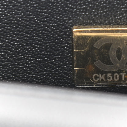 Chanel Lambskin Quilted Mini Rectangular Flap Black 7 of 9