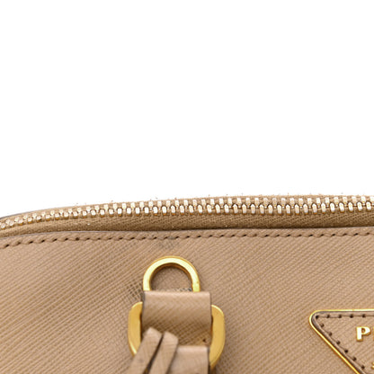 Prada Saffiano Lux Medium Promenade Tote Sabbia 14 of 16