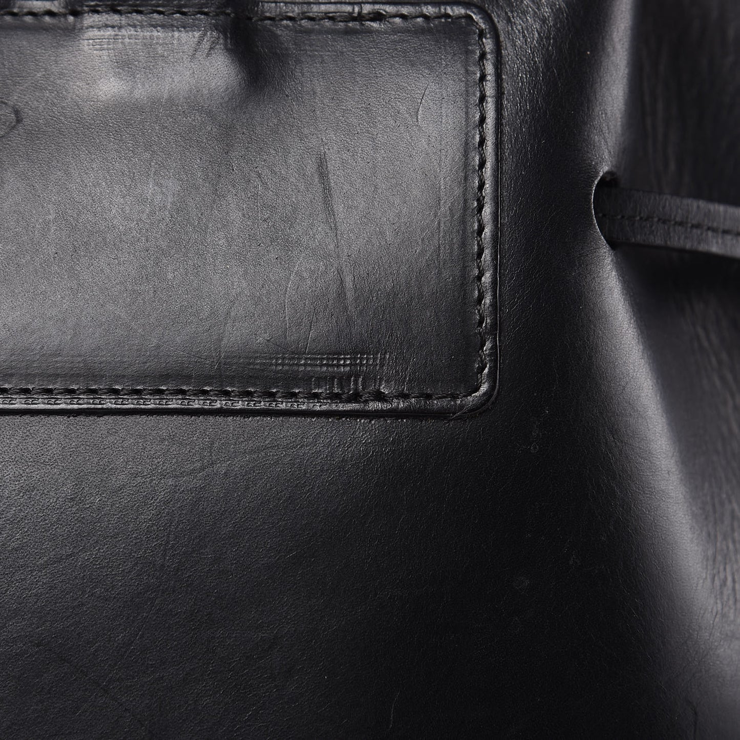 Vegetable Tanned Calfskin Backpack Black