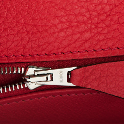 Hermes Taurillon Clemence Kelly Retourne 35 Rose Jaipur 20 of 31