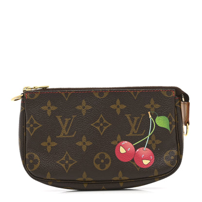 Louis Vuitton Monogram Cerises Mini Pochette Accessories 1 of 10
