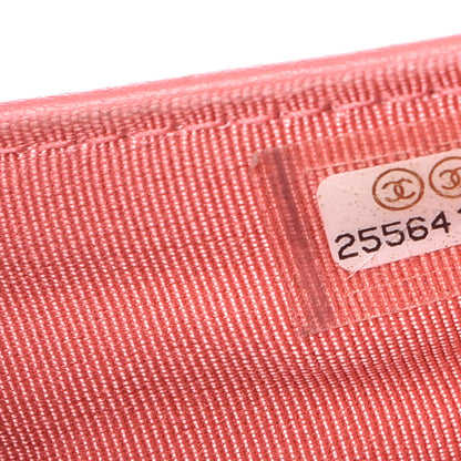 Chanel Caviar Quilted Medium Flap Wallet Pink 8 of 14