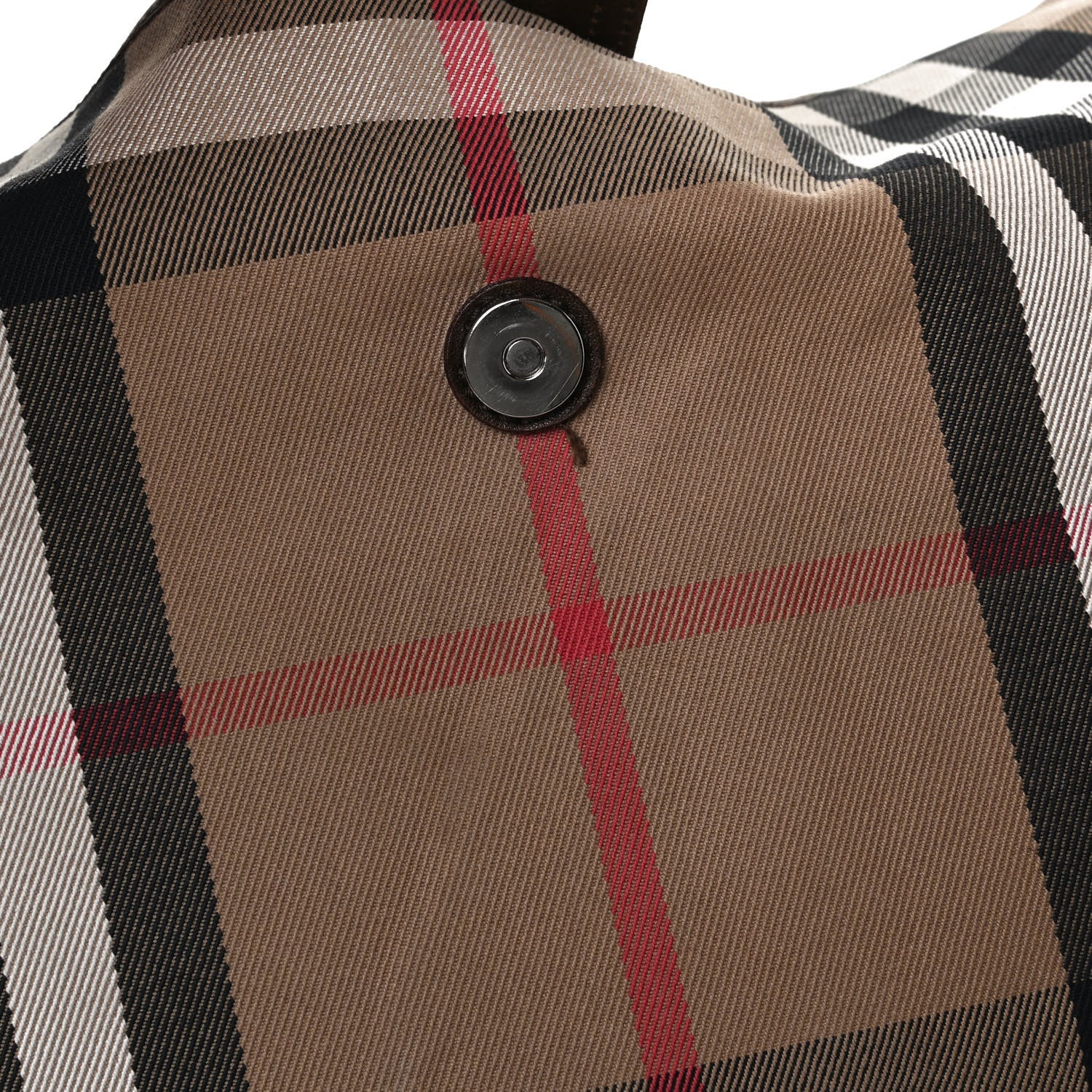 Burberry House Check Brook Hobo Brown 15 of 22