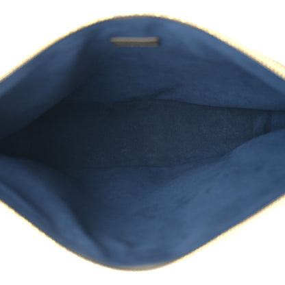 Louis Vuitton Calfskin Embossed Monogram Coussin Hobo Dark Kaki 5 of 9