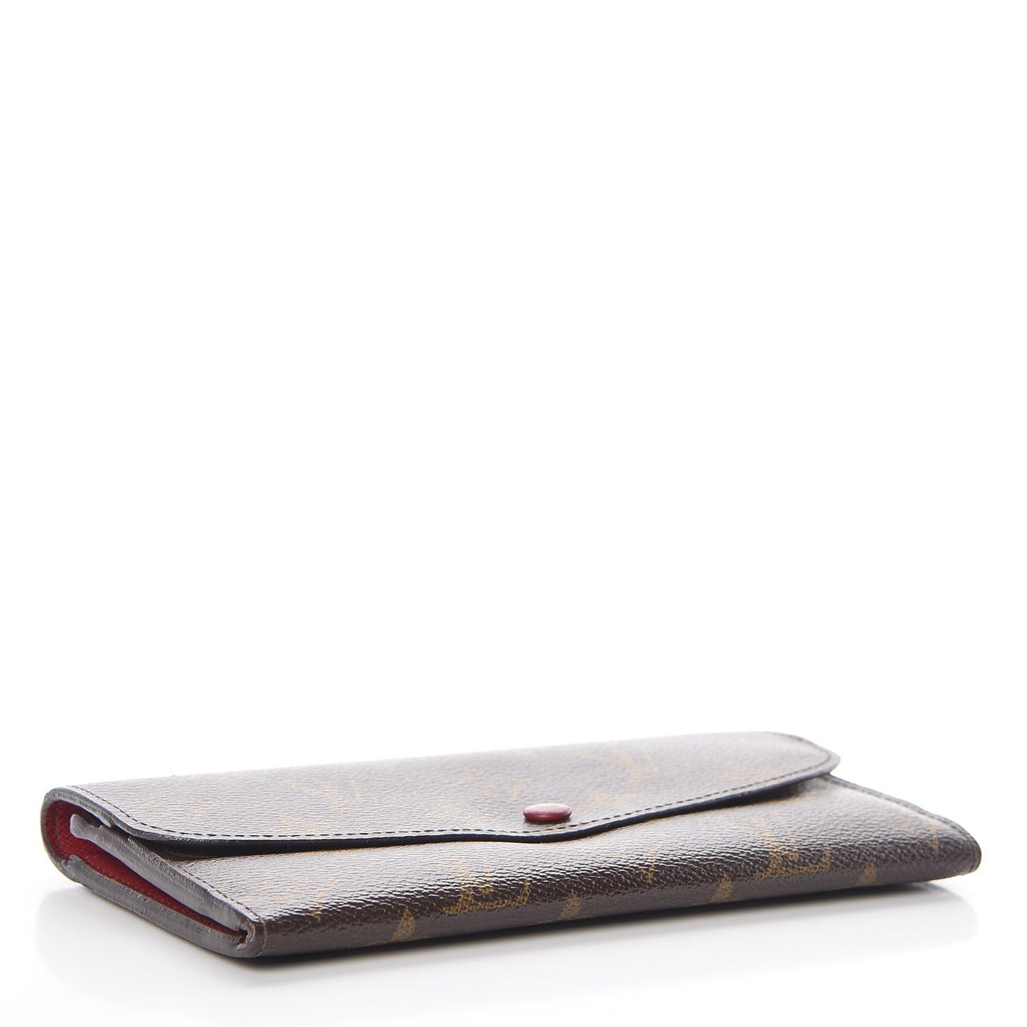 Monogram Emilie Wallet Red