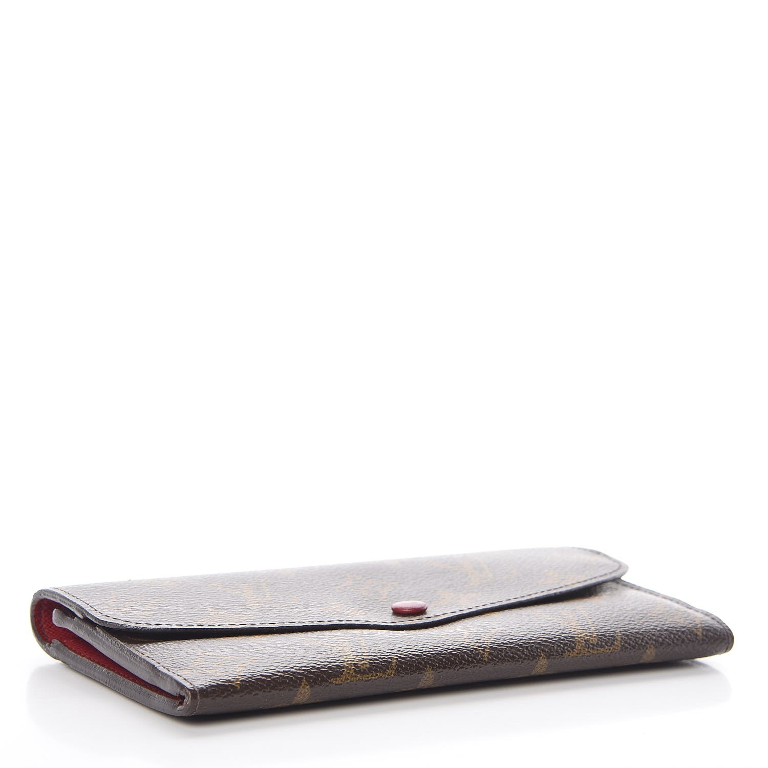 Louis Vuitton Monogram Emilie Wallet Red 4 of 15