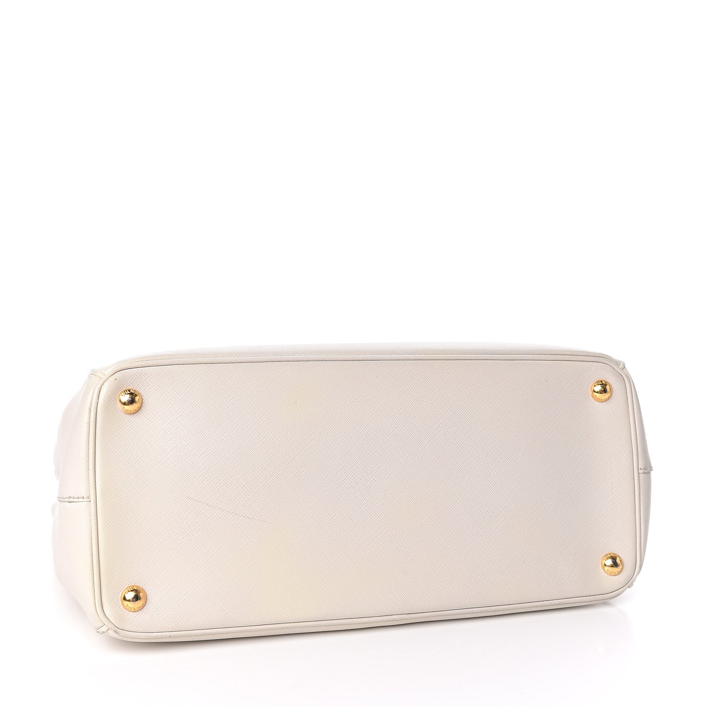 Saffiano Medium Galleria Double Zip Tote Talco