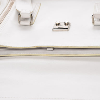 3.1 Phillip Lim 3.1 Calfskin Large Pashli Satchel White 12 of 23