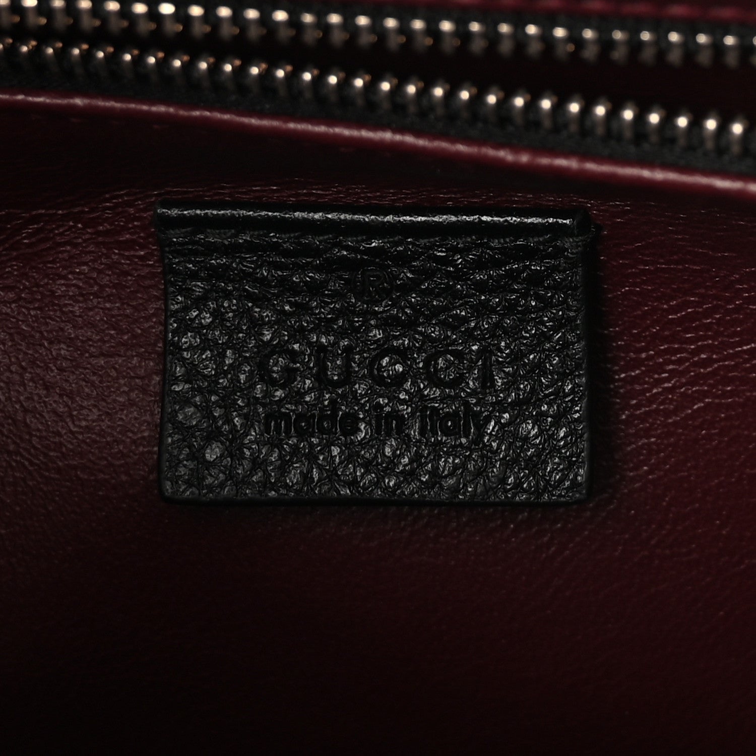 Gucci Grainy Calfskin Small Zumi Top Handle Bag Black 1889911