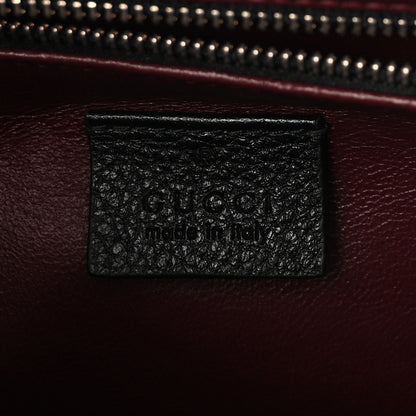 Gucci Grainy Calfskin Small Zumi Top Handle Bag Black 6 of 10