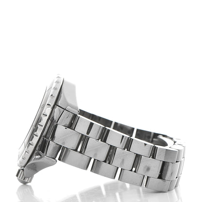 Chanel Titanium Ceramic Diamond 33mm J12 Quartz Watch 3 of 6