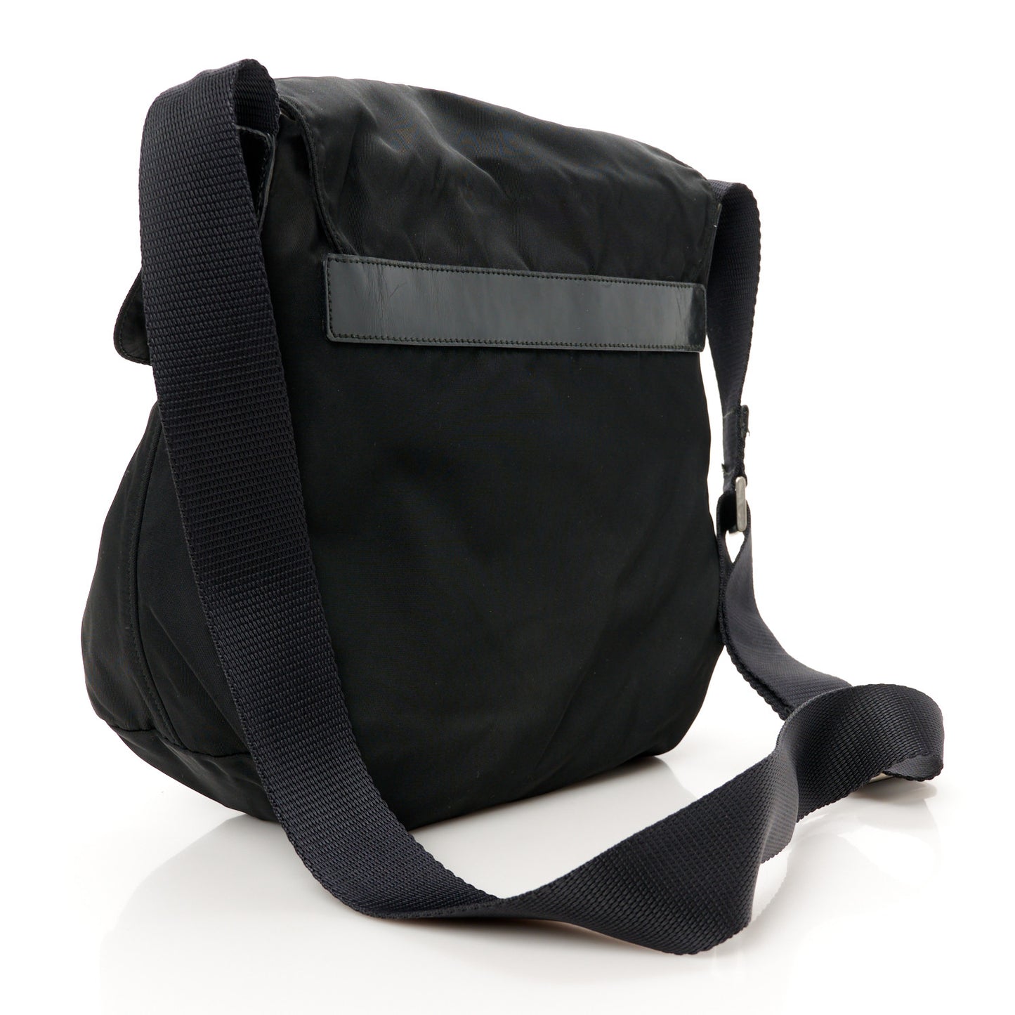 Nylon Vela Messenger Black