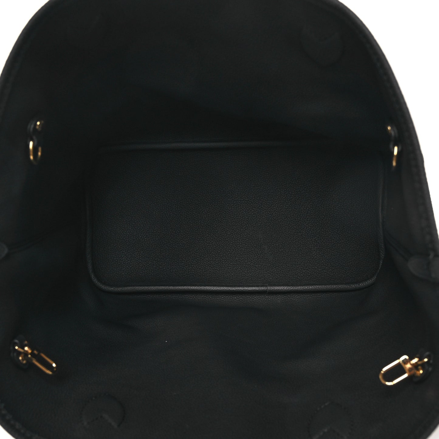 Monogram Calfskin Neo Neverfull Inside Out MM Black
