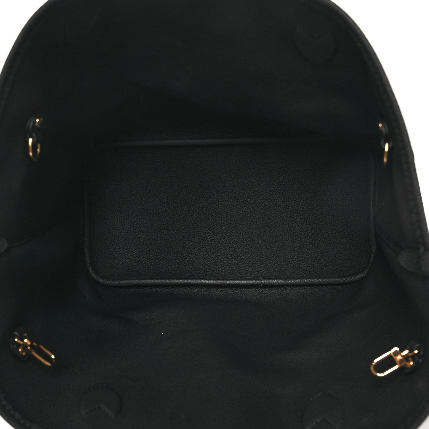 Louis Vuitton Monogram Calfskin Neo Neverfull Inside Out MM Black 10 of 20