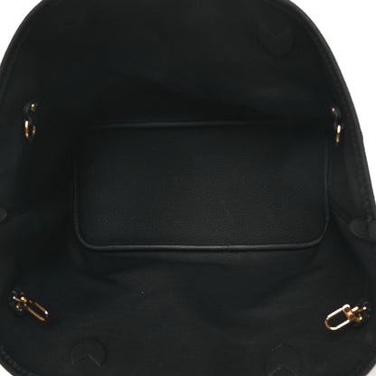 Louis Vuitton Monogram Calfskin Neo Neverfull Inside Out MM Black 10 of 20
