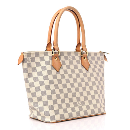 Louis Vuitton Damier Azur Saleya PM 3 of 13
