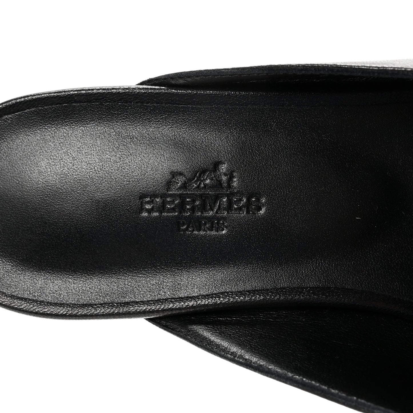 Goatskin Oz Mules 38.5 Black