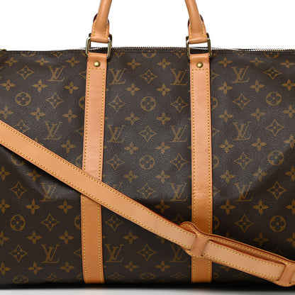 Louis Vuitton Monogram Keepall Bandouliere 50 7 of 16
