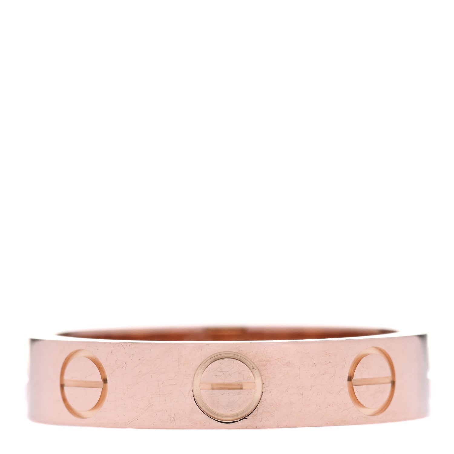 Cartier 18K Pink Gold 3.5mm LOVE Wedding Band Ring 47 4 1 of 4