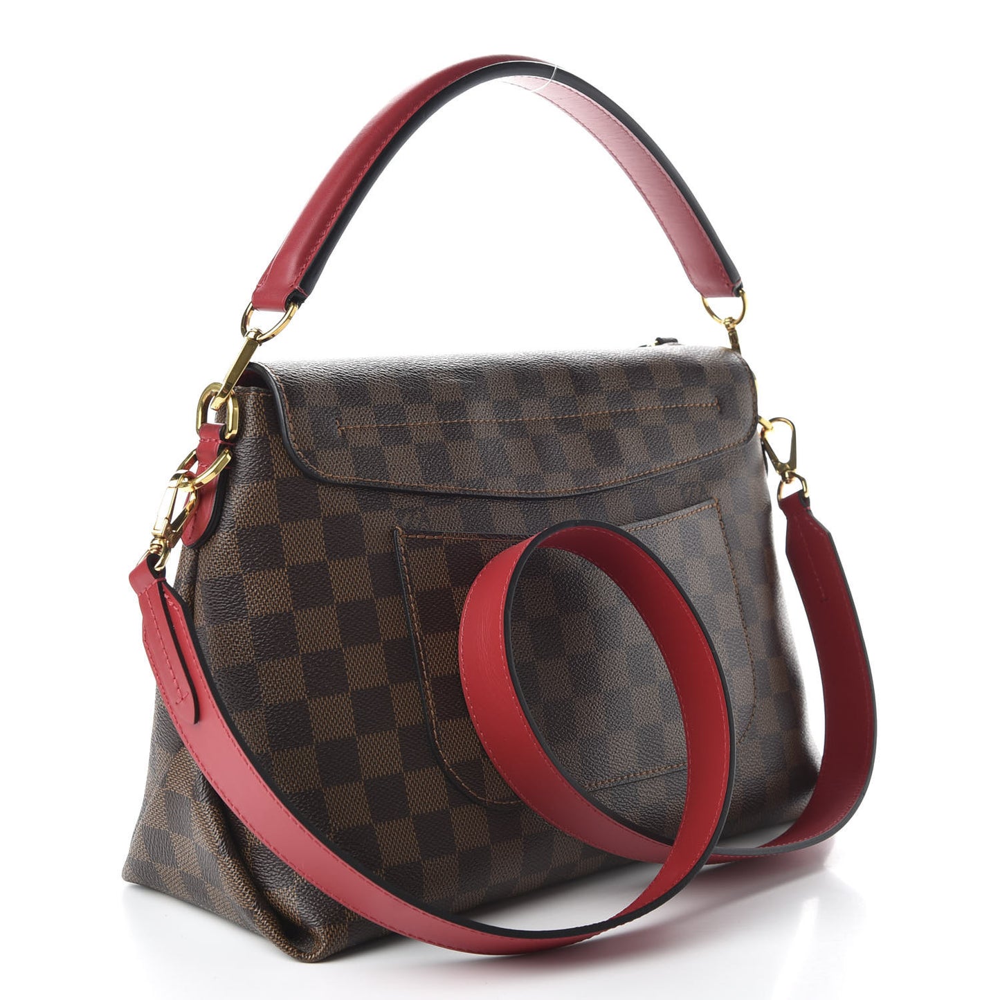 Damier Ebene Beaubourg MM Scarlet