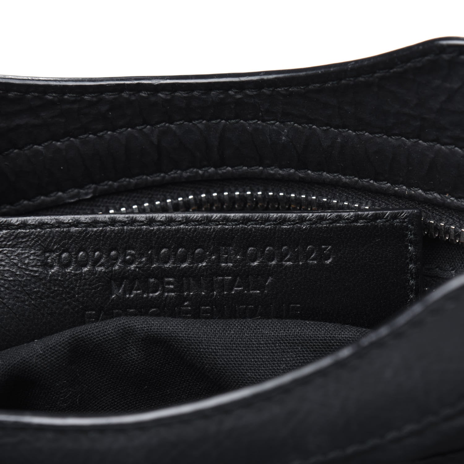 Balenciaga Matte Goatskin Rubber Covered Classic Hardware Mini City Black 6 of 18