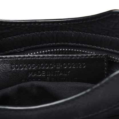 Balenciaga Matte Goatskin Rubber Covered Classic Hardware Mini City Black 6 of 18