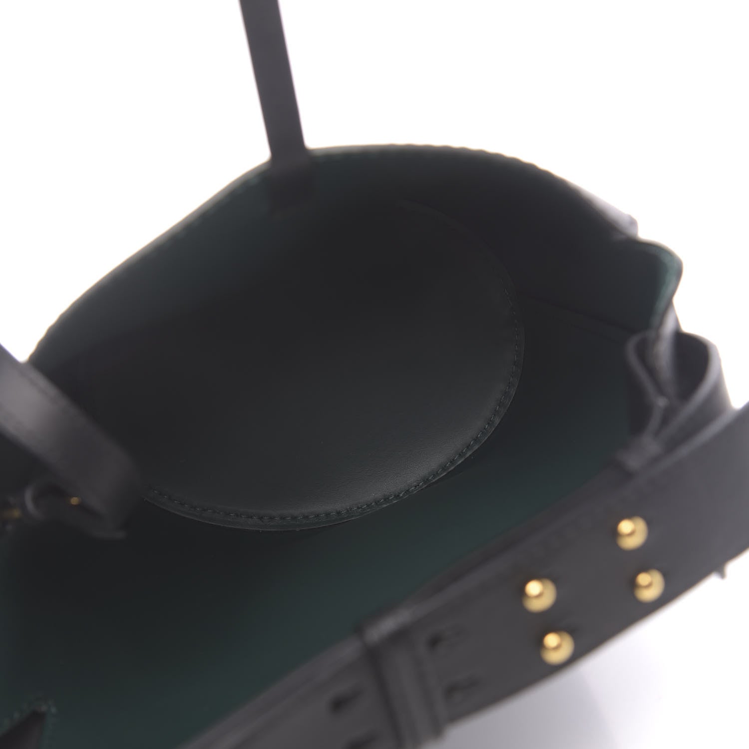 Burberry Supple Calfskin Small Bucket Black 5 of 10