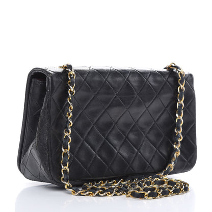 Chanel Lambskin Quilted Small Single Flap Black 3 of 21