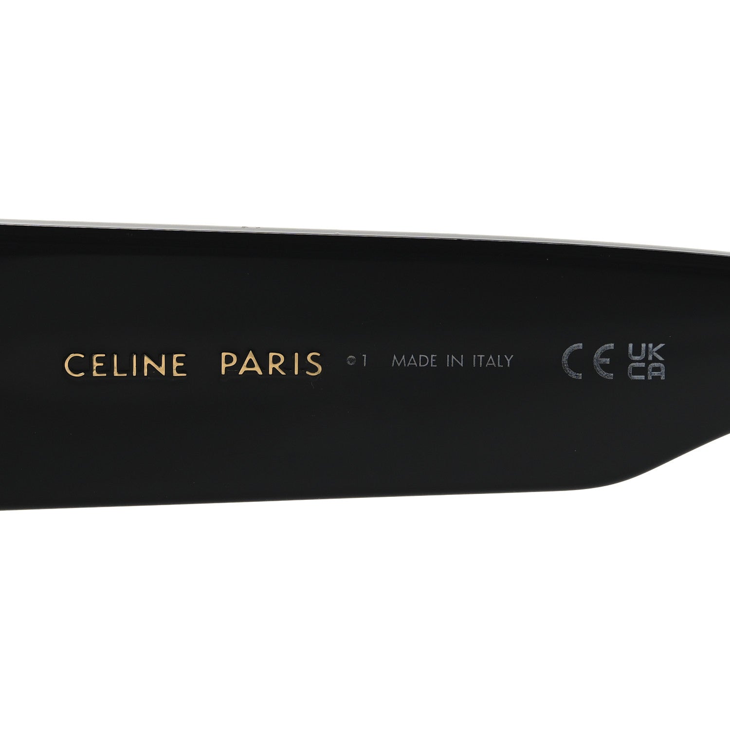 Celine Acetate Triomphe Sunglasses CL40308U Black 5 of 7