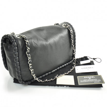 Chanel Calfskin On the Bund Medium Flap Black 3 of 15