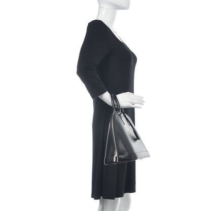 Louis Vuitton Epi Alma PM Black 2 of 10